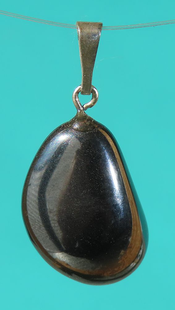 Hematite Silver Pendant