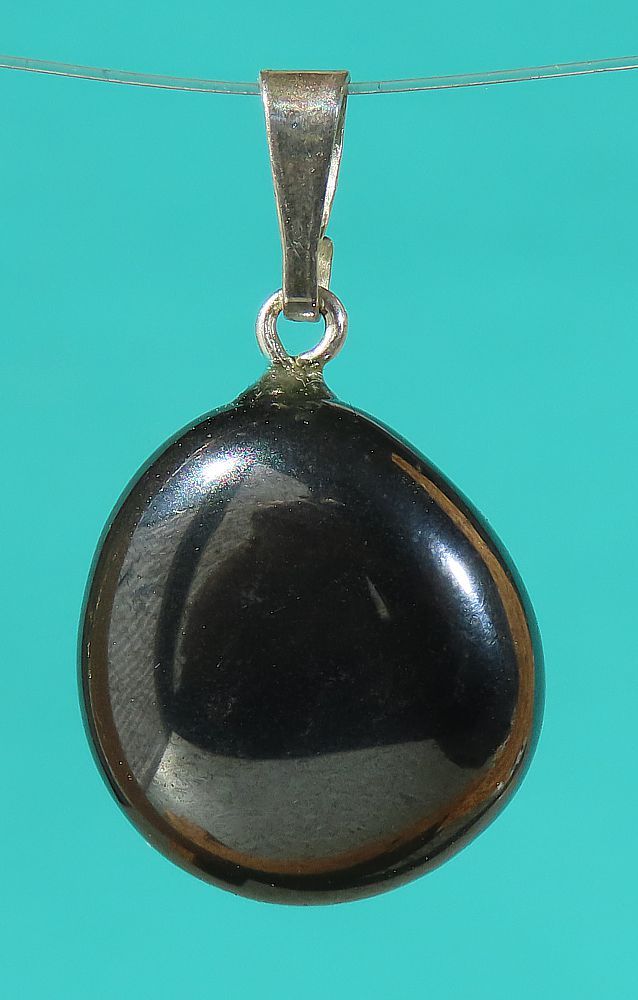 Hematite Silver Pendant