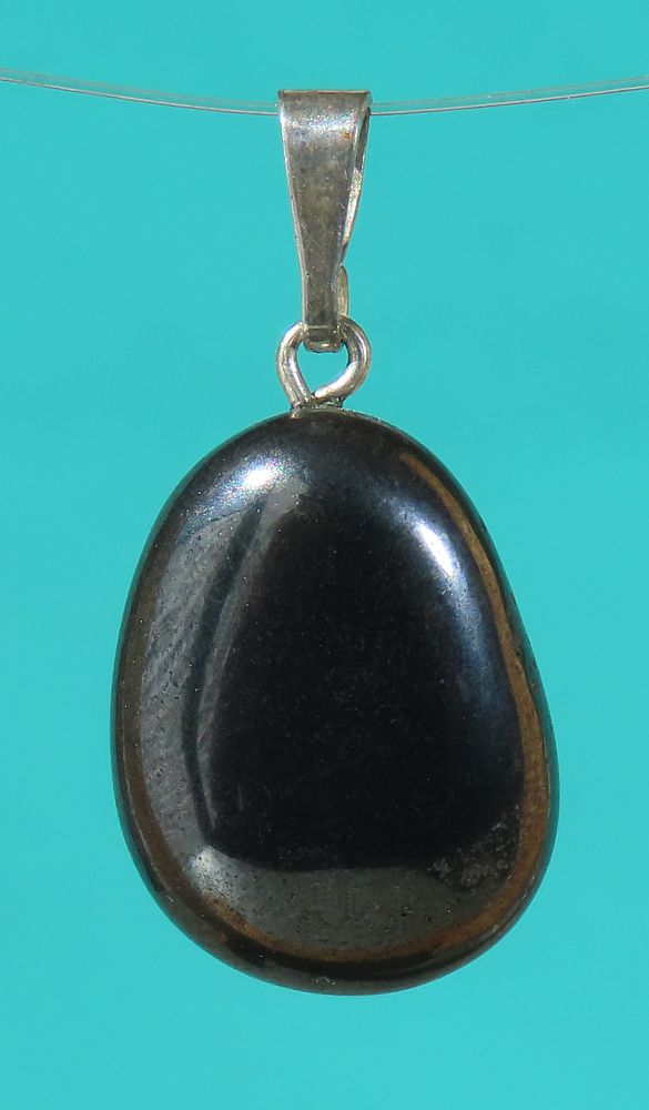 Hematite Silver Pendant
