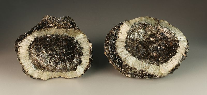 Hermanov ball, both parts, with Anthophyllite, Phlogopite and Chlorite