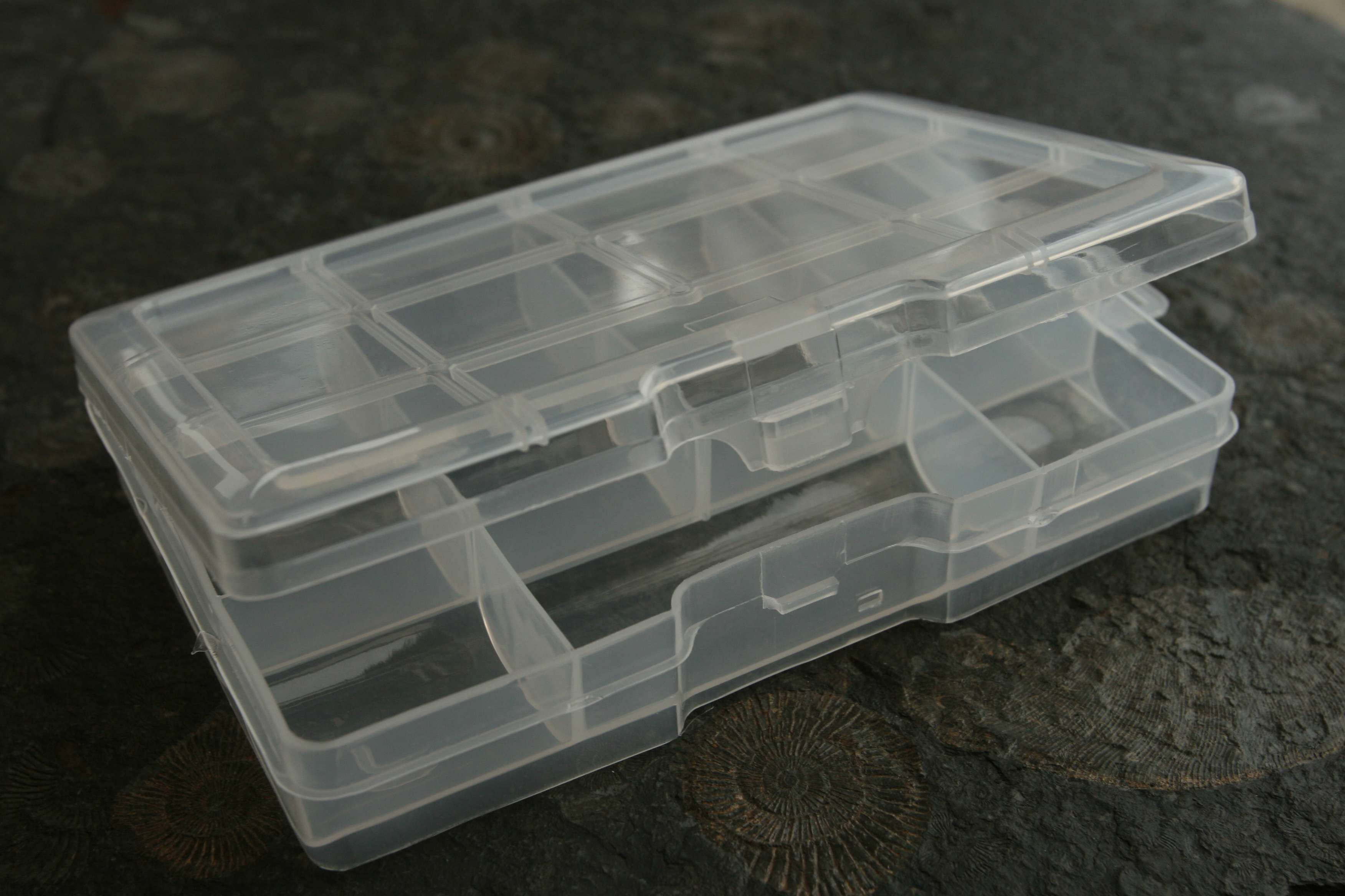 Plastic Storage Containers, 11 Compartments