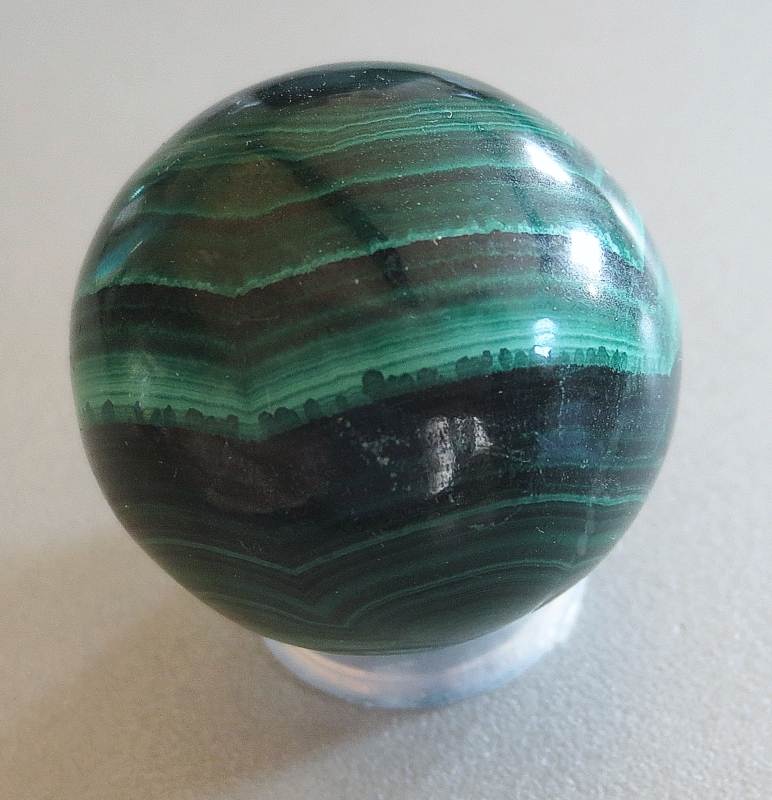 Malachite sphere