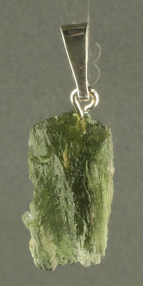 Moldavite pendant, rough