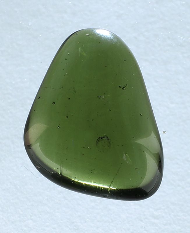 Moldavite tumbled