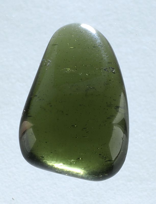 Moldavite tumbled