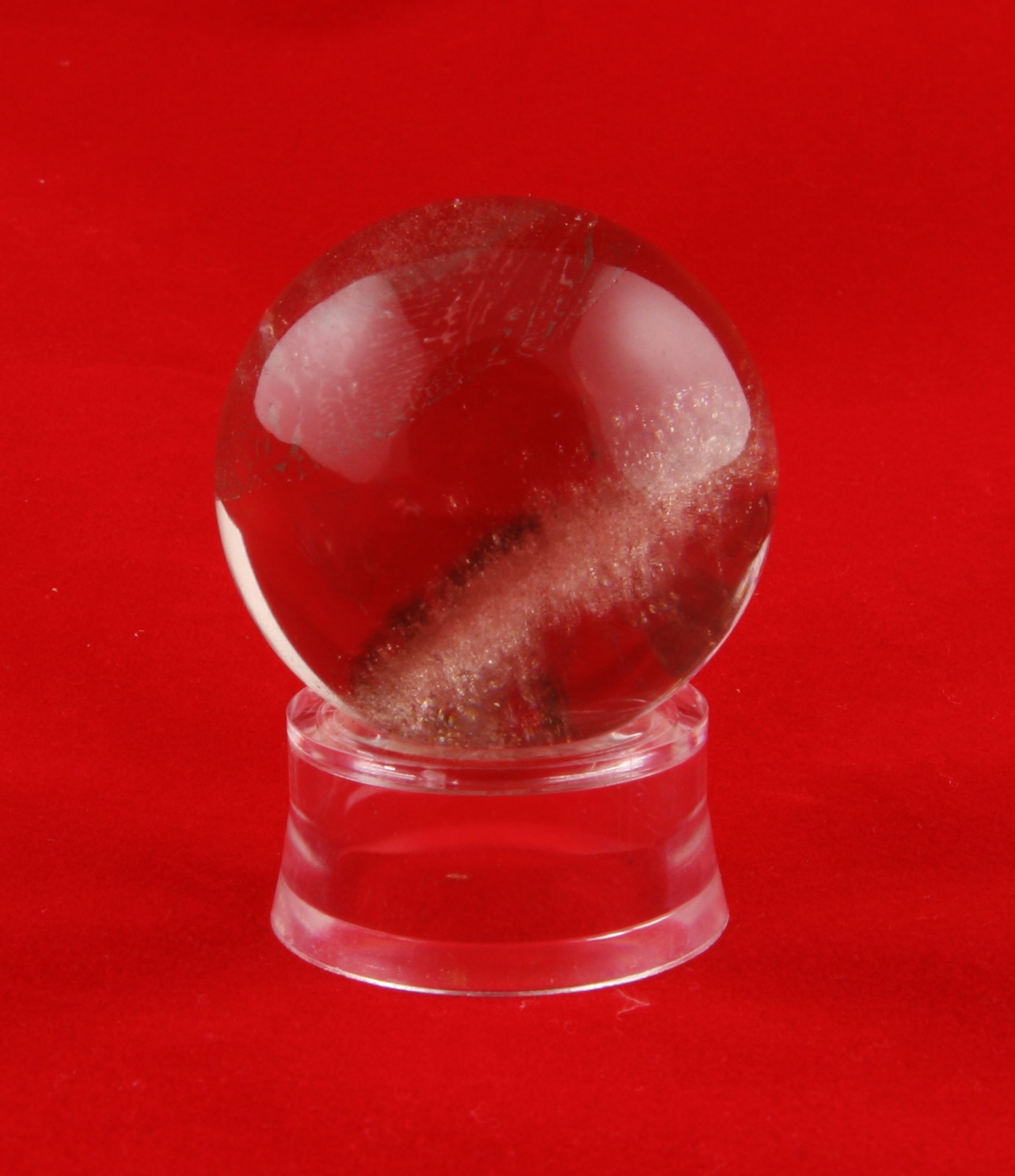 Smoky quartz sphere