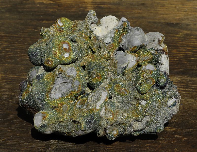 Rainbow Pyrite