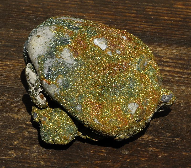 Rainbow Pyrite