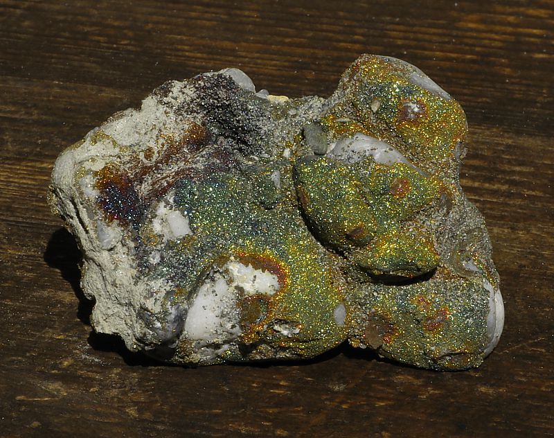 Rainbow Pyrite