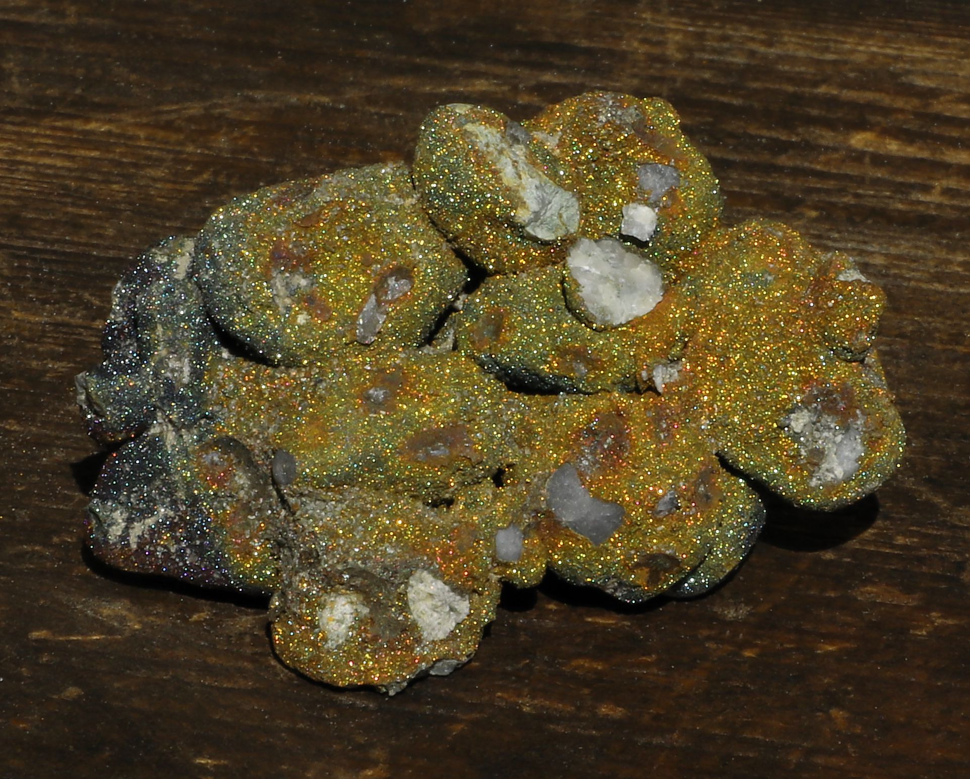 Rainbow Pyrite