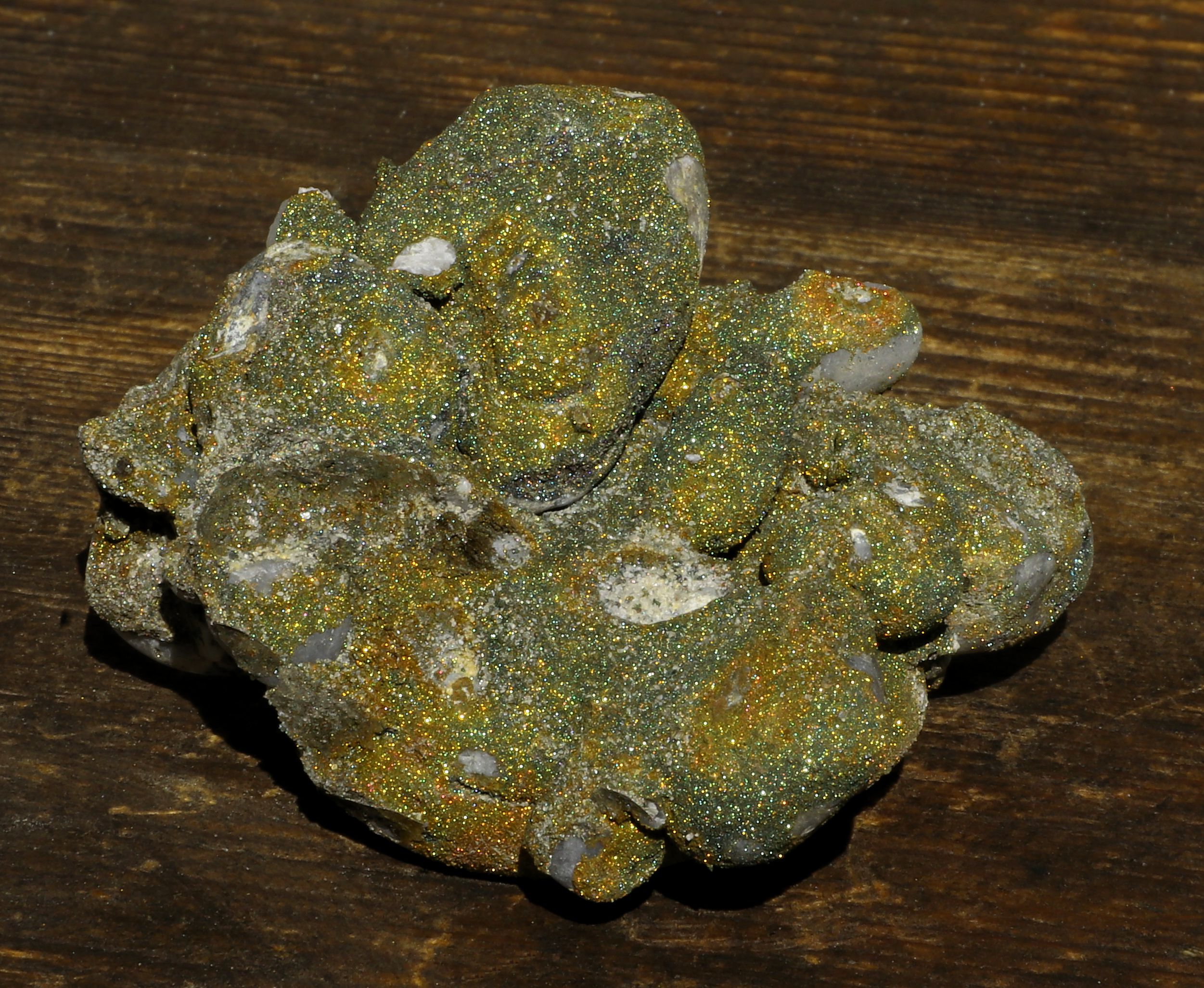 Rainbow Pyrite