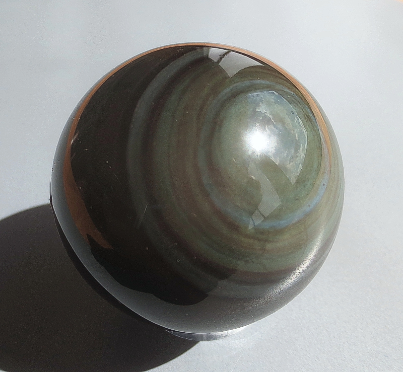 Rainbow Obsidian, sphere