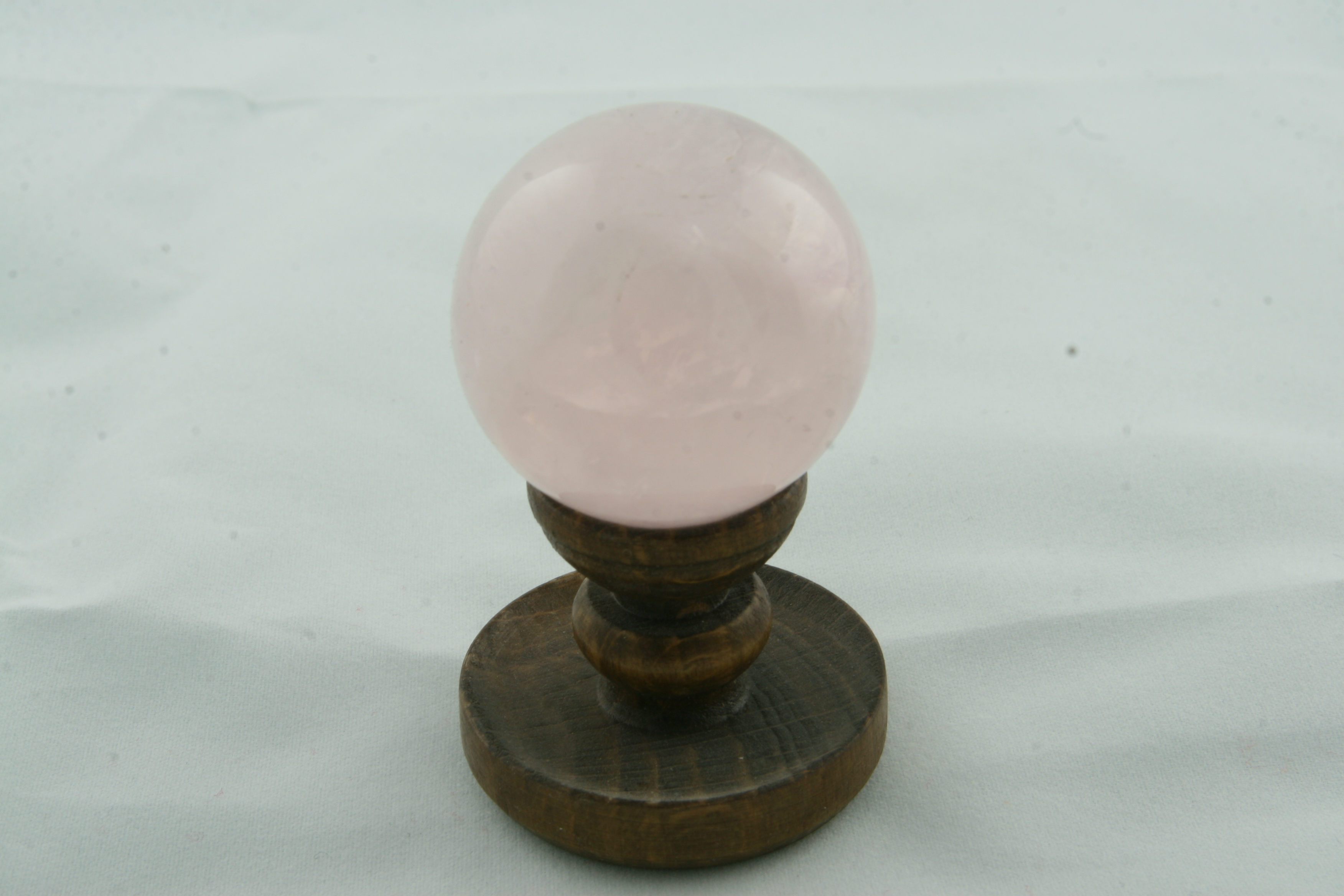 Rose quartz sphere