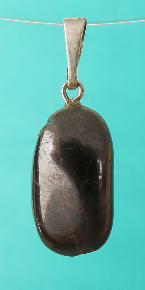 Rutil, přívěsek ve stříbře