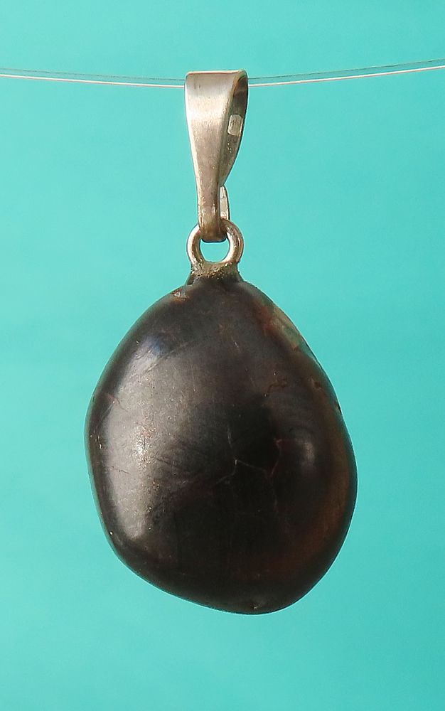 Rutil, přívěsek ve stříbře