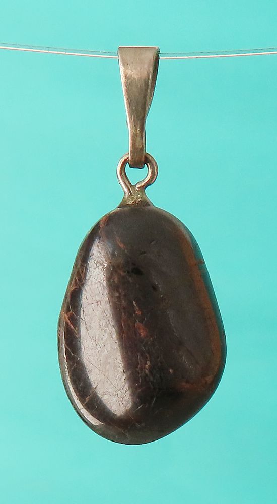 Rutil, přívěsek ve stříbře