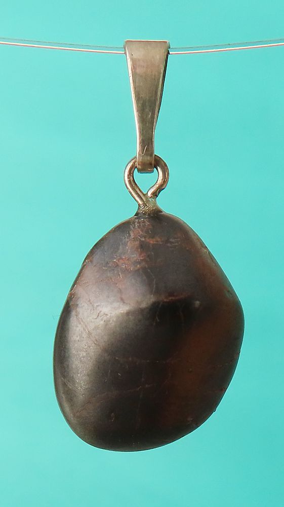 Rutil, přívěsek ve stříbře