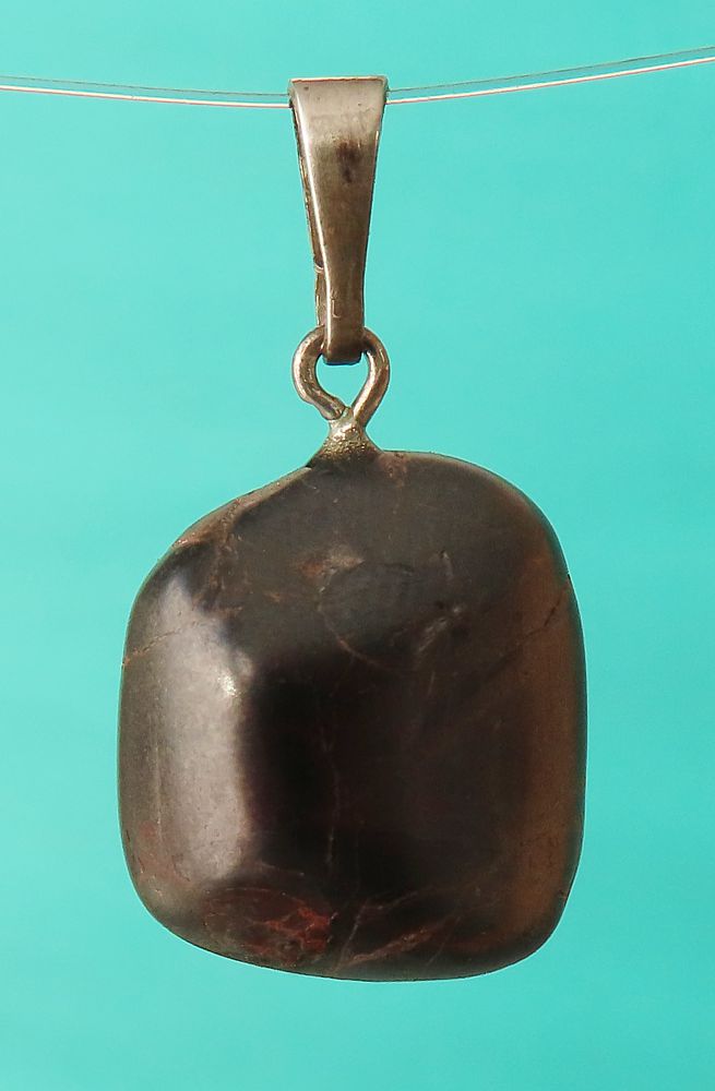 Rutil, přívěsek ve stříbře