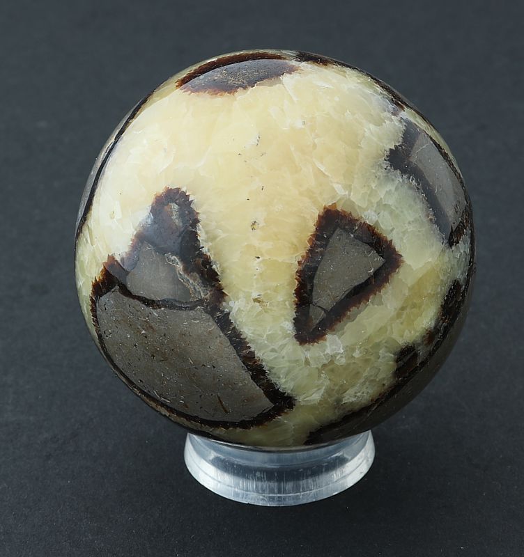 Septarian Nodule (Calcite Concretion) Sphere
