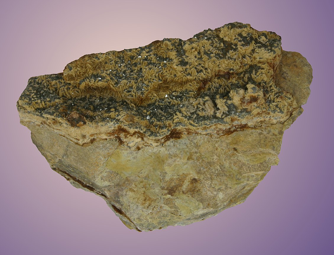 Sfalerite, Siderite