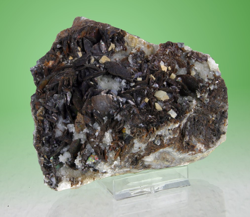 Siderite, Galena