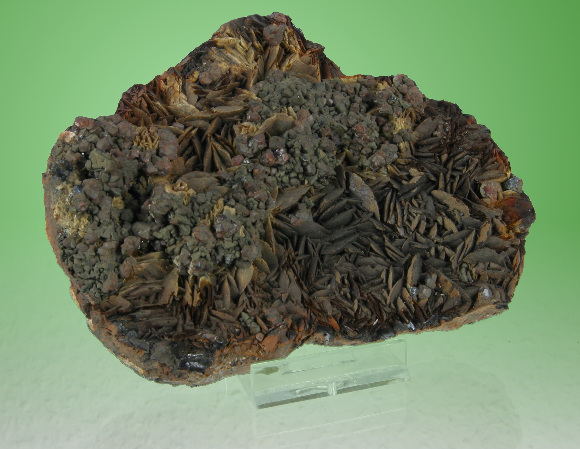 Siderite, Pyrite