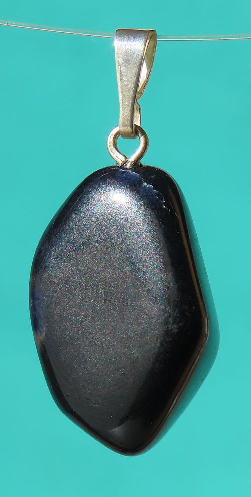 Sodalite Silver Pendant