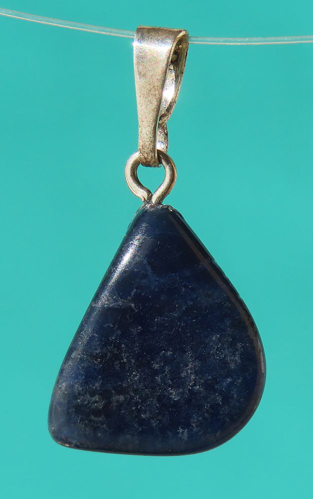 Sodalite Silver Pendant