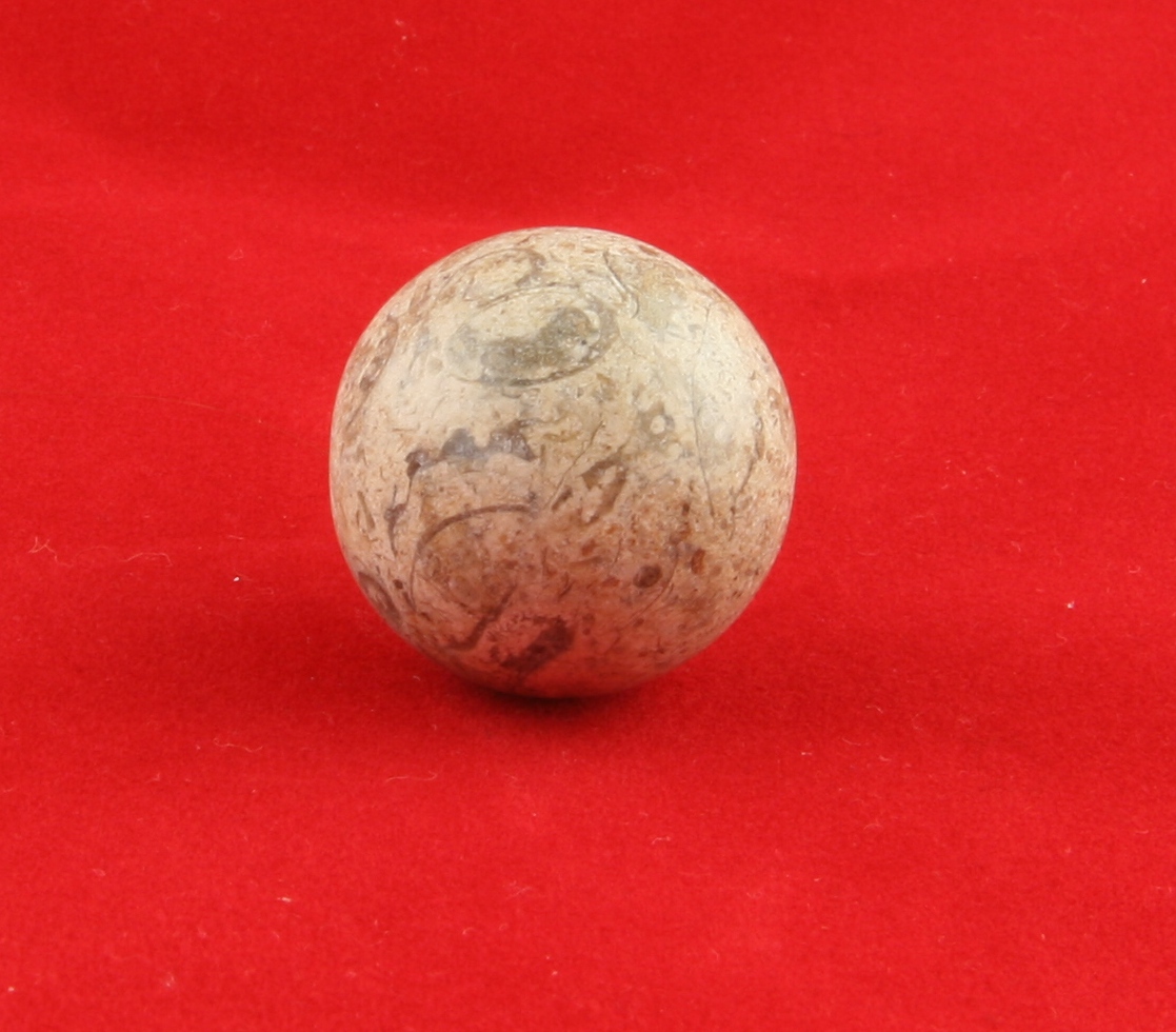 Turritela marble sphere