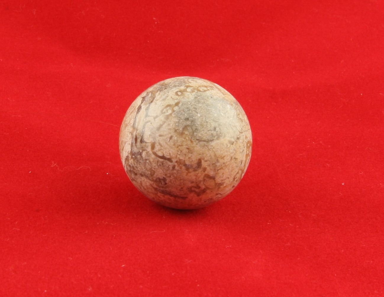 Turritela marble sphere