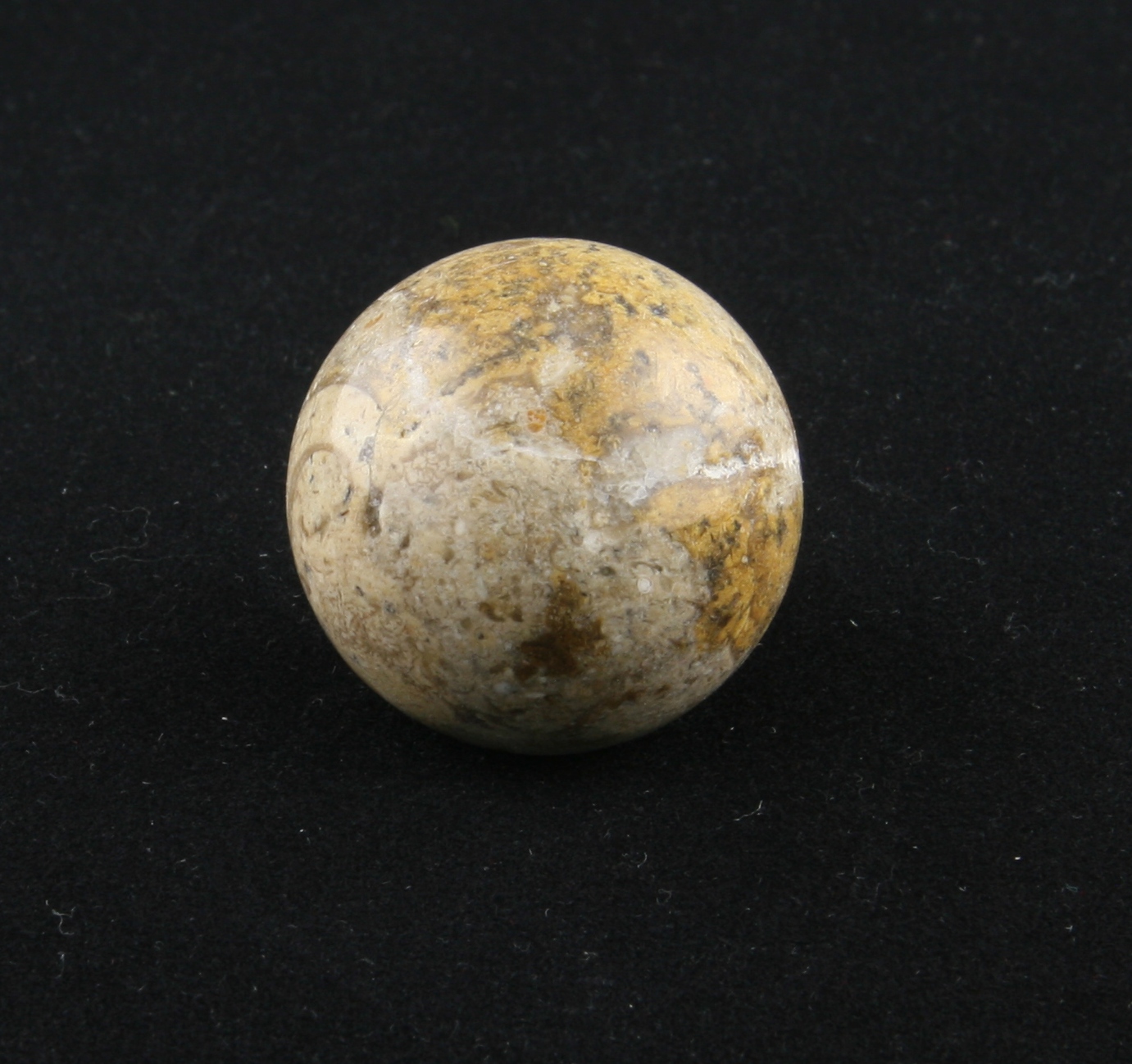 Turritela marble sphere