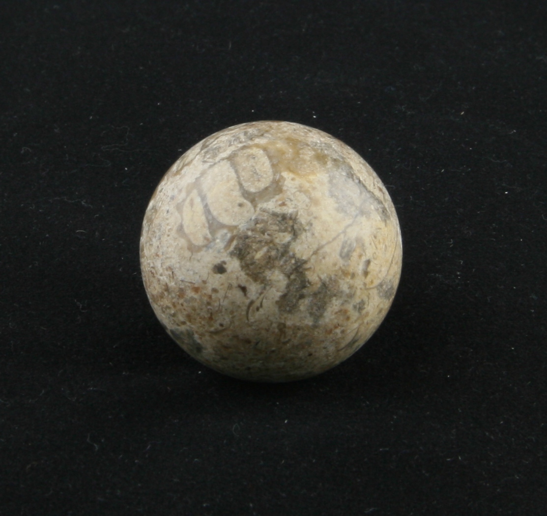 Turritela marble sphere