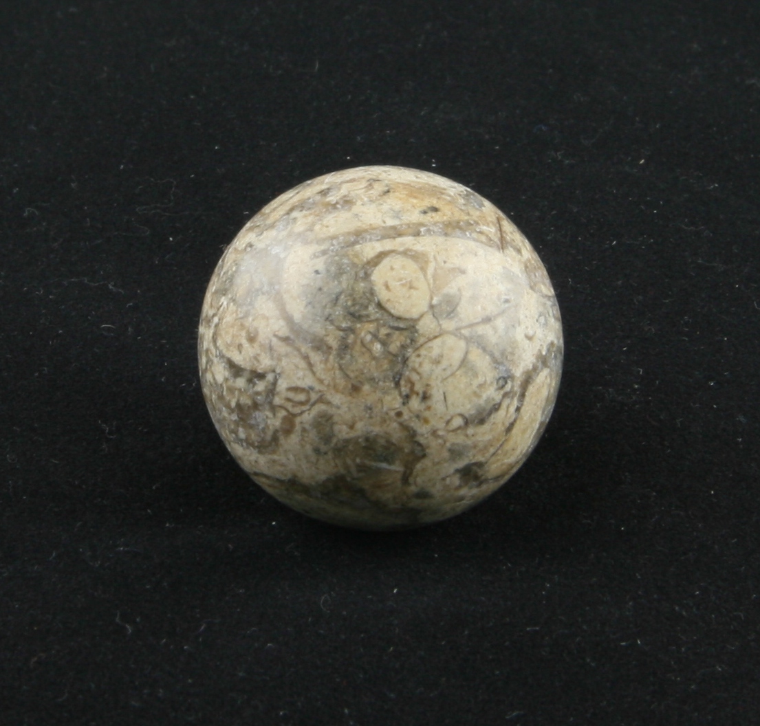 Turritela marble sphere