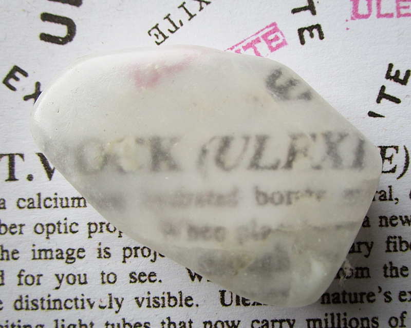 Ulexite (T.V. Rock)