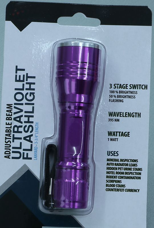 UV LED-Taschenlampe 395 nm