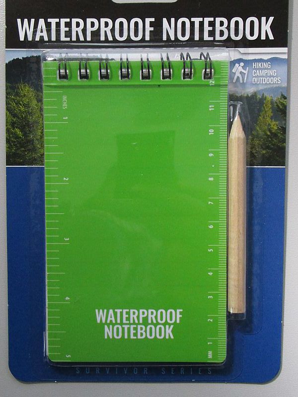 Waterproof Notebook