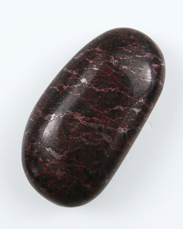 Cinnabar, hand-polished