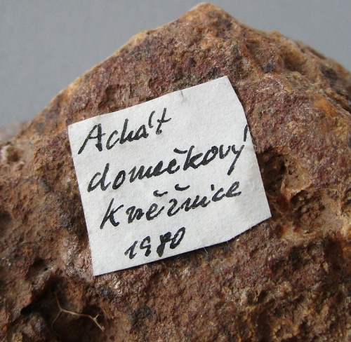 Pseudomorphous Agate