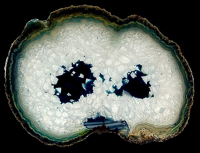 Agate slab