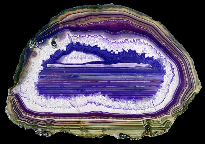 Agate slab