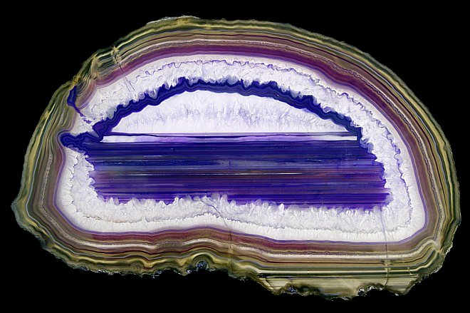 Agate slab