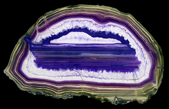 Agate slab