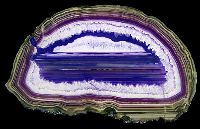 Agate slab