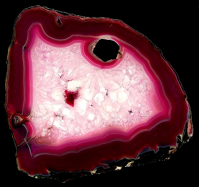 Agate slab