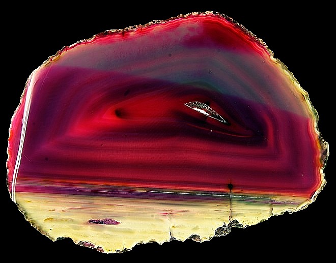 Agate slab