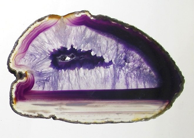 Agate slab