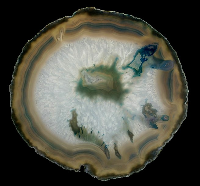 Agate slab