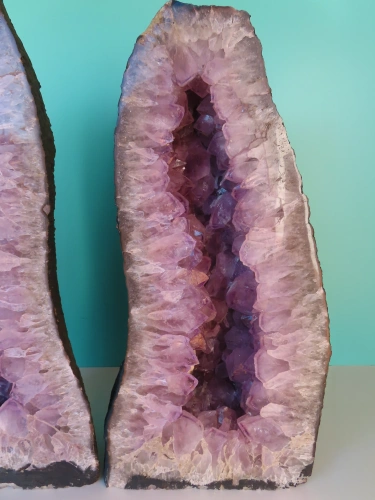 Amethyst-Drusenpaar 60cm | 67kg