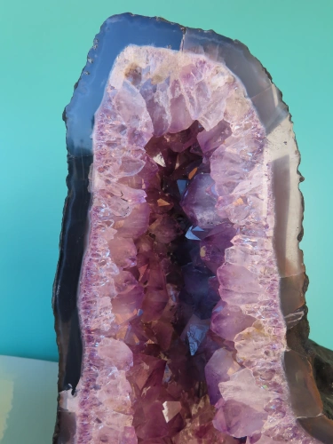 Amethyst-Drusenpaar 46cm | 51kg