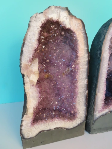 Amethyst-Drusenpaar 44 cm | 37kg